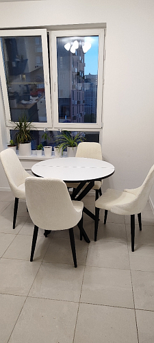 Стул на металлокаркасе Kora gray / black фото покупателя 288