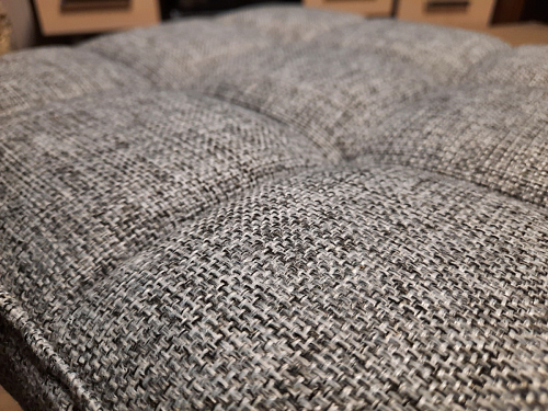 Барный стул Лофт микровелюр катания блэк / черный матовый фото покупателя 175