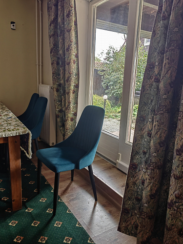 Стул на металлокаркасе Kora black / gray фото покупателя 382