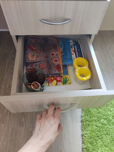 Стол письменный Бриз МДФ волна лайм / ясень светлый фото покупателя 175