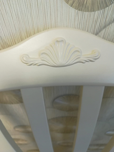 Деревянный стул Виньетта орех / мерц белый люкс фото покупателя 17