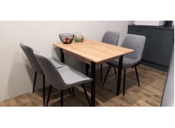 Стул на металлокаркасе Вейв П темно-серый / черный фото покупателя 119