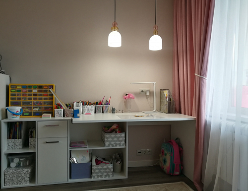 Письменный стол Лайт 03.245F белый гладкий 101 фото покупателя 80