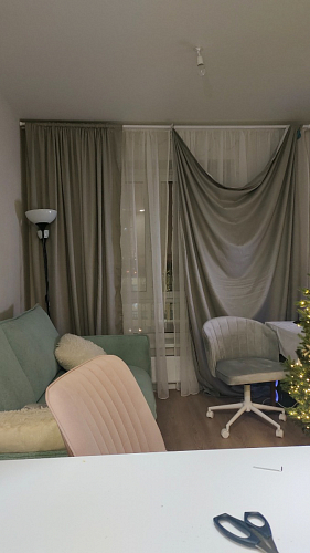 Компьютерное кресло Дэни светло-серый / белый фото покупателя 1