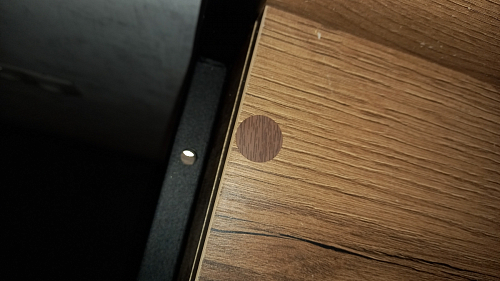 Письменный стол Леон Лофт дуб делано светлый / белый матовый фото покупателя 111