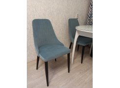 Стул на металлокаркасе Kora gray / black фото покупателя 145