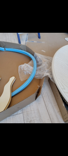 Деревянный стол Павия 100 орех с коричневой патиной фото покупателя 8