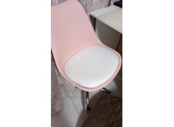 Компьютерное кресло Kolin с подушкой clear / white фото покупателя 220