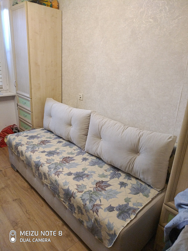 Диван Рената бордовый микровельвет фото покупателя 2