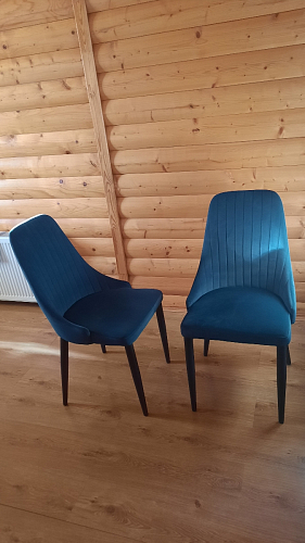 Стул на металлокаркасе Kora white / gray фото покупателя 305