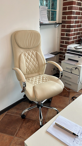 Компьютерное кресло Tron gray fabric фото покупателя 2