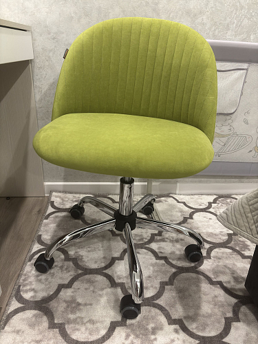 Компьютерное кресло Melody/Мелоди молочное фото покупателя 14