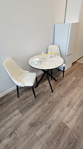 Стул на металлокаркасе Kora white / gray фото покупателя 350