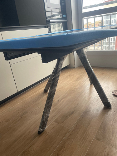 Керамический стол Вилли 140(200)х80 белый мрамор snow white / черный фото покупателя 73