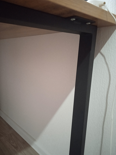 Деревянный стол Лота Лофт 140х80 дуб крафт табачный / черный матовый фото покупателя 675