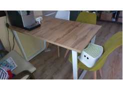 Стол Лота Лофт 140 25 мм юта / белый матовый фото покупателя 804