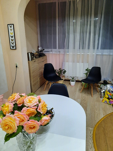 Пластиковый стул Eames PC-015 серо-голубой / дерево фото покупателя 269