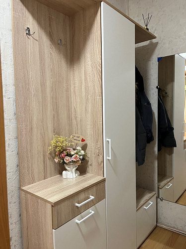 Готовая прихожая Пети дуб сонома / белый фото покупателя 79