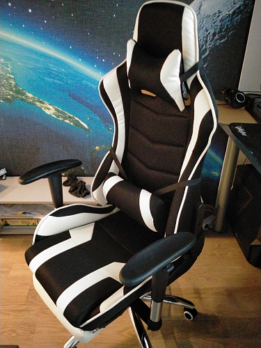 Компьютерное кресло Kano 1 cream / black фото покупателя 169