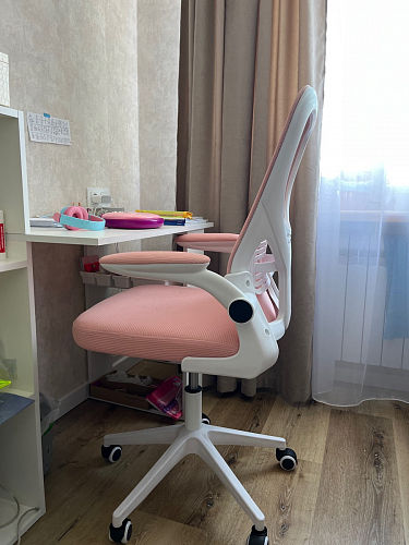 Компьютерное кресло Konfi gray / blue / white фото покупателя 33