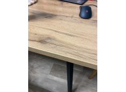 Стол Тринити Лофт 120 32 мм бетон / черный матовый фото покупателя 731