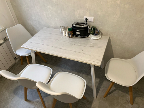 Стул Bonuss blue / wooden legs фото покупателя 17