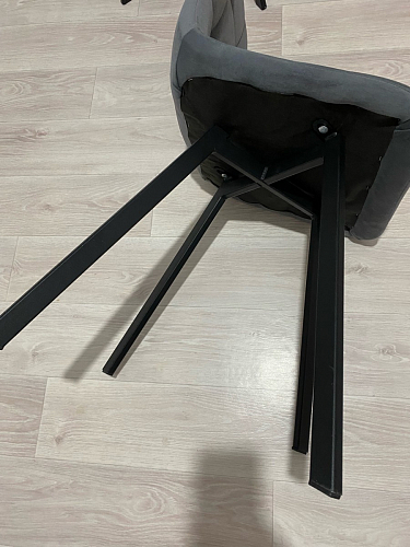 Стул на металлокаркасе Чилли бирюзовый / черный фото покупателя 955