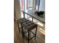 Полубарный стул Лофт мадера 20 / белый матовый фото покупателя 270