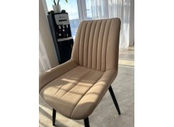 Стул на металлокаркасе Седа К крутящийся светло-серый  / белый фото покупателя 190