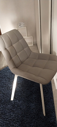 Стул на металлокаркасе Челси бирюзовый / черный фото покупателя 207