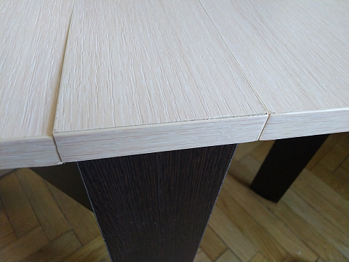 Стол-книжка СтК6 венге / дуб молочный высота 54 см фото покупателя 175