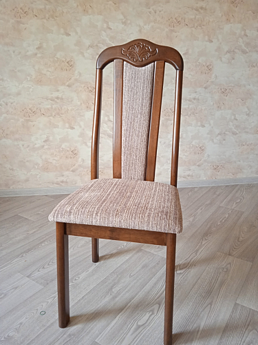 Стул деревянный Aron Soft dirty oak / beige фото покупателя 4