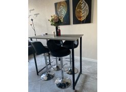 Барная стойка Дилан Лофт 120х60х90 бетон фото покупателя 101