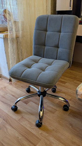 Компьютерное кресло Fiesta флок молочный 4 фото покупателя 39