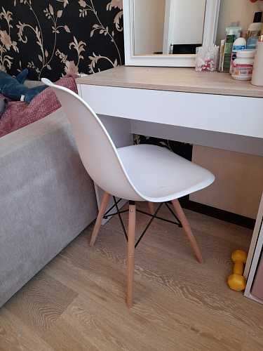 Пластиковый стул Eames PC-015 желтый фото покупателя 222