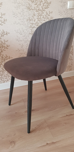 Стул на металлокаркасе Gabi latte / gold / black фото покупателя 732