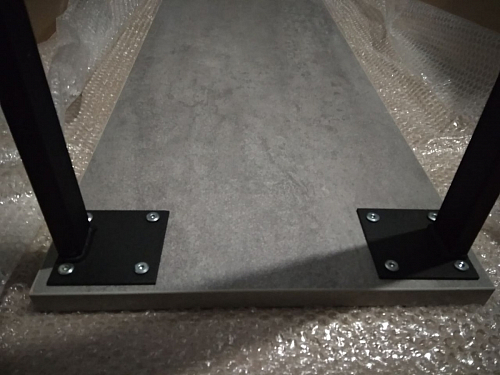 Барная стойка Дилан Лофт 120х60х110 бетон фото покупателя 42