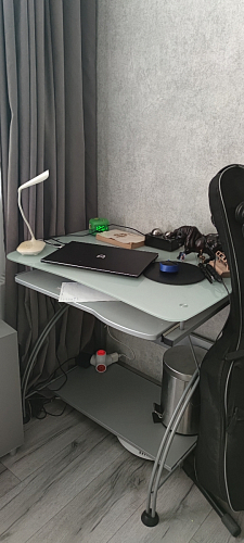 Компьютерный стол Glen black фото покупателя 15