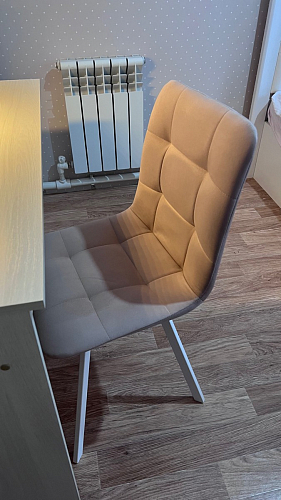 Комплект стульев Чилли 4 шт темно-серый / черный фото покупателя 649