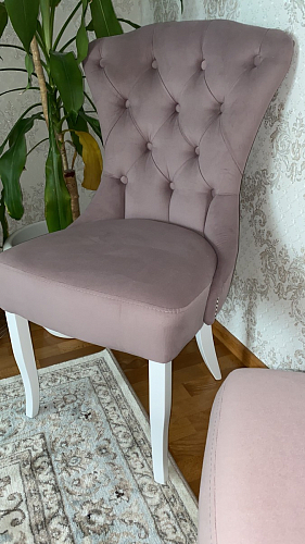 Деревянный стул Милано 1 бежевый / белый фото покупателя 49