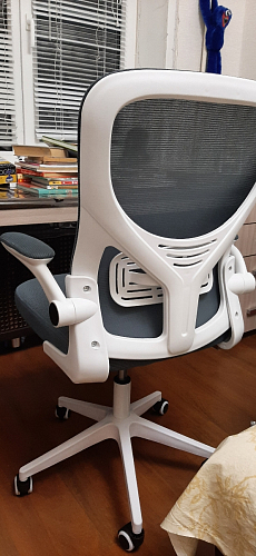 Компьютерное кресло Konfi pink / white фото покупателя 53