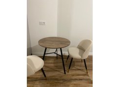 Стул на металлокаркасе Gabi blue / black фото покупателя 364