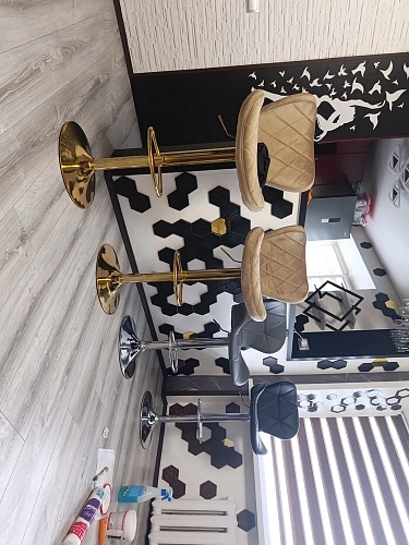 Барный стул Porch beige / chrome фото покупателя 23