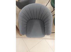 Стул на металлокаркасе Моншау крутящийся velutto 46 / черный из шоурума 5