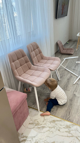 Комплект стульев Форт 4 шт кирпичный / чёрный фото покупателя 24