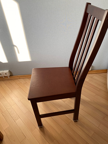 Деревянный стул Sweden жесткое сиденье cappuchino фото покупателя 3