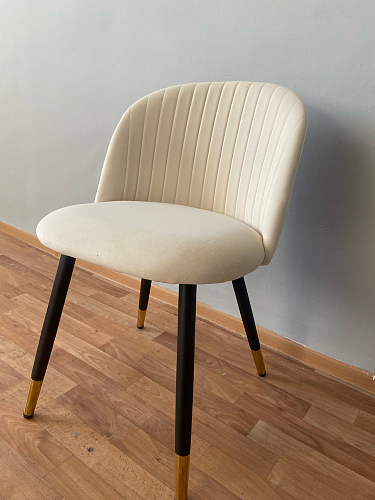 Стул на металлокаркасе Gabi gray / black фото покупателя 866