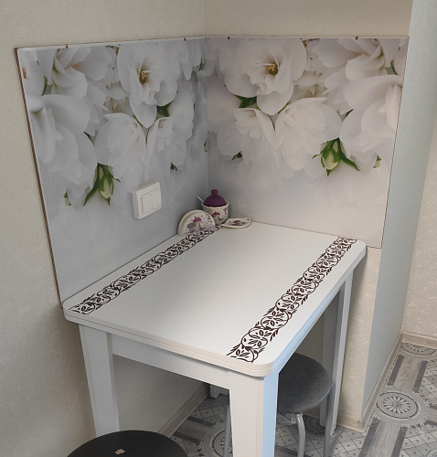 Деревянный стол Фантазия белый фото покупателя 1