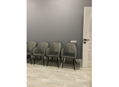 Стул на металлокаркасе Slam тёмно-серый фото покупателя 22