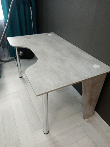Письменный стол КСТ-18 бетон фото покупателя 1